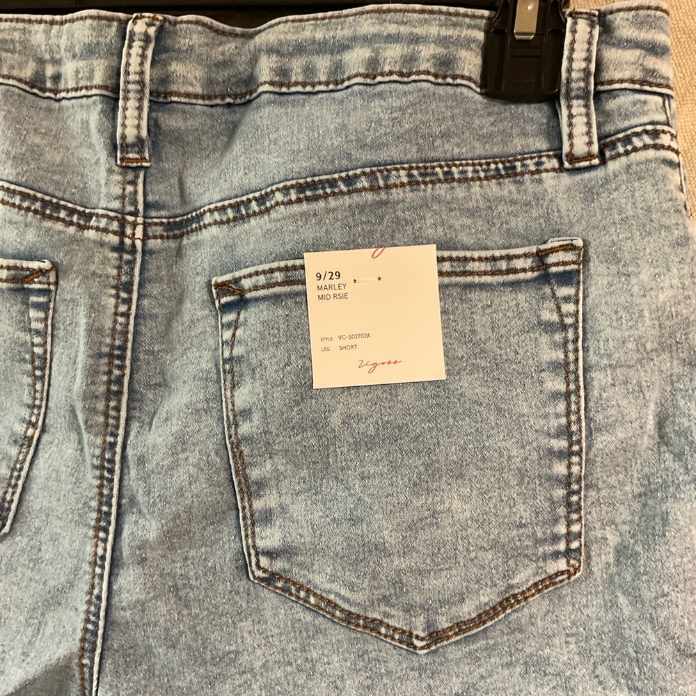 NWT Light Blue Jean Shorts - Picture 6 of 6